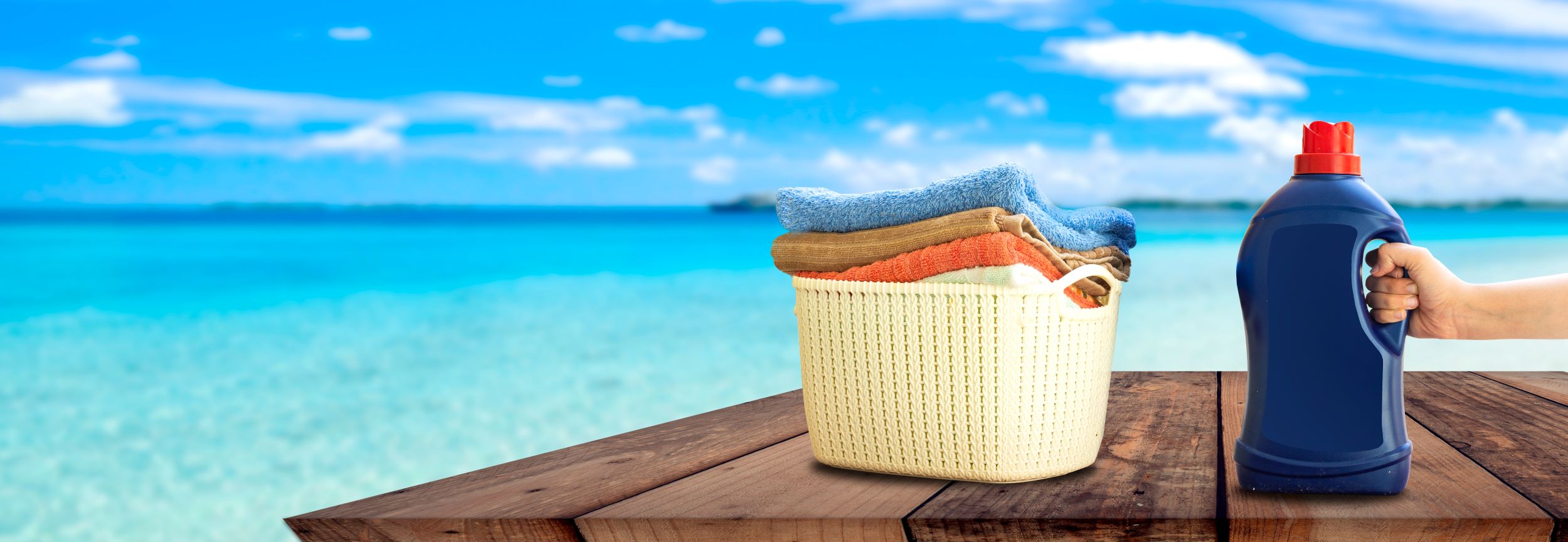Beach Laundry Shutterstock 1872071602